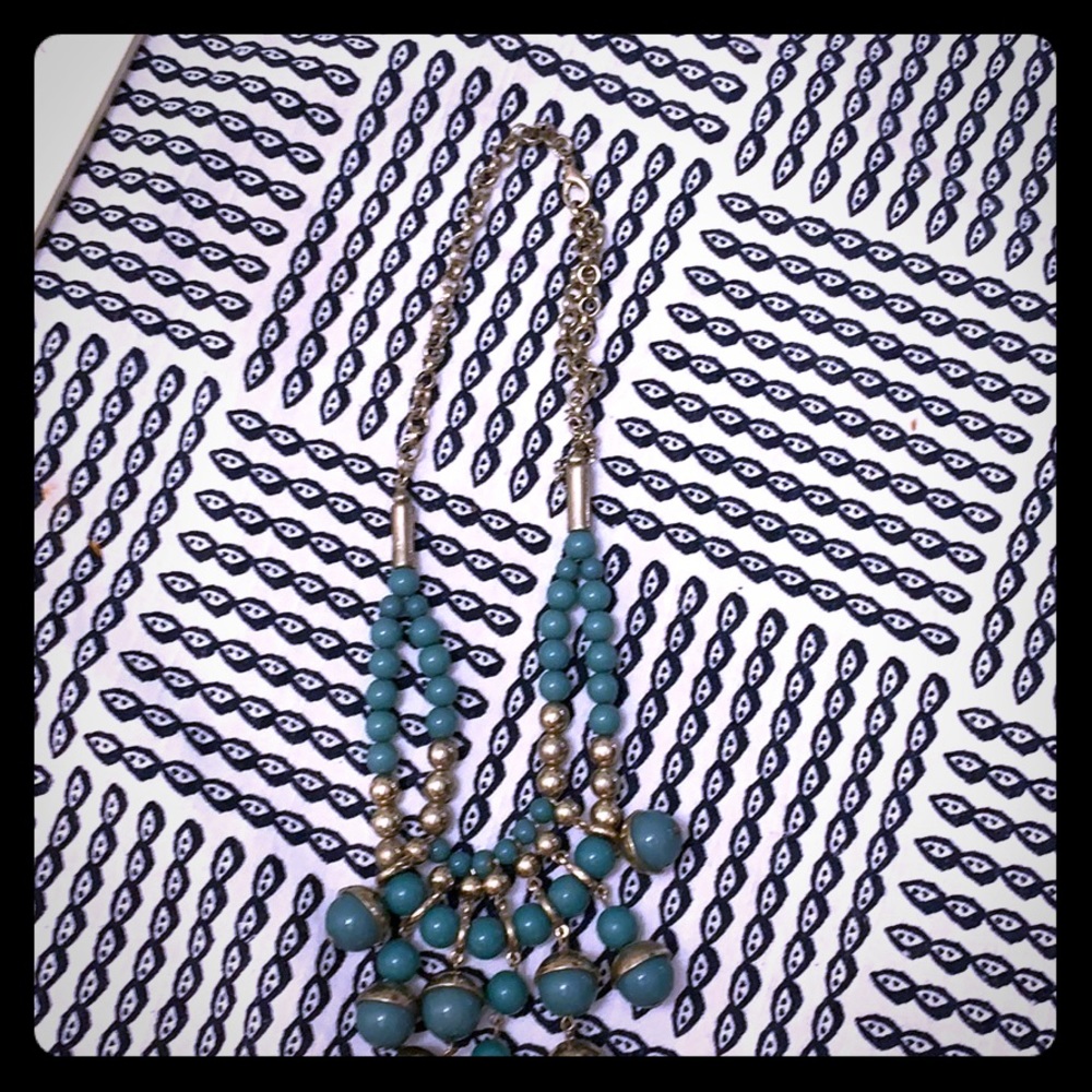 Turquoise Beaded necklace